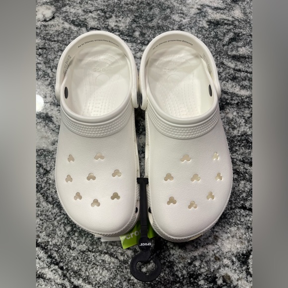 Disney Parks Mickey ears Crocs White M10/W12 - Picture 4 of 12